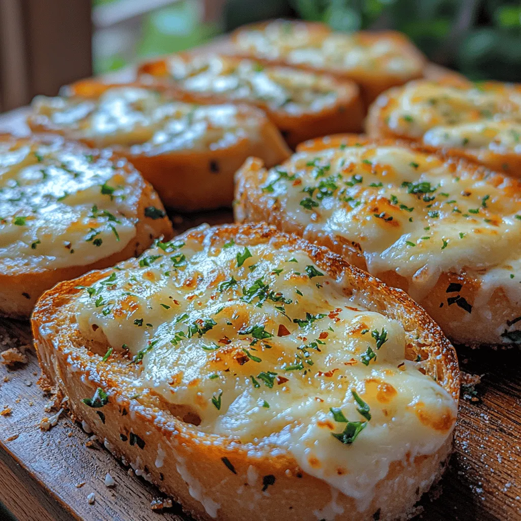 Garlic bread is a culinary classic that has earned its place as a beloved side dish across dining tables worldwide. Whether served alongside a hearty bowl of pasta, a fresh garden salad, or simply enjoyed on its own, garlic bread appeals to the senses with its enticing aroma and comforting flavors. The traditional version, made with crusty bread slathered in butter and garlic, is a staple that many have enjoyed throughout their lives. However, if you're looking to elevate your garlic bread experience, our Cheesy Herb-Infused Garlic Bread recipe is here to take your taste buds on a delightful journey.