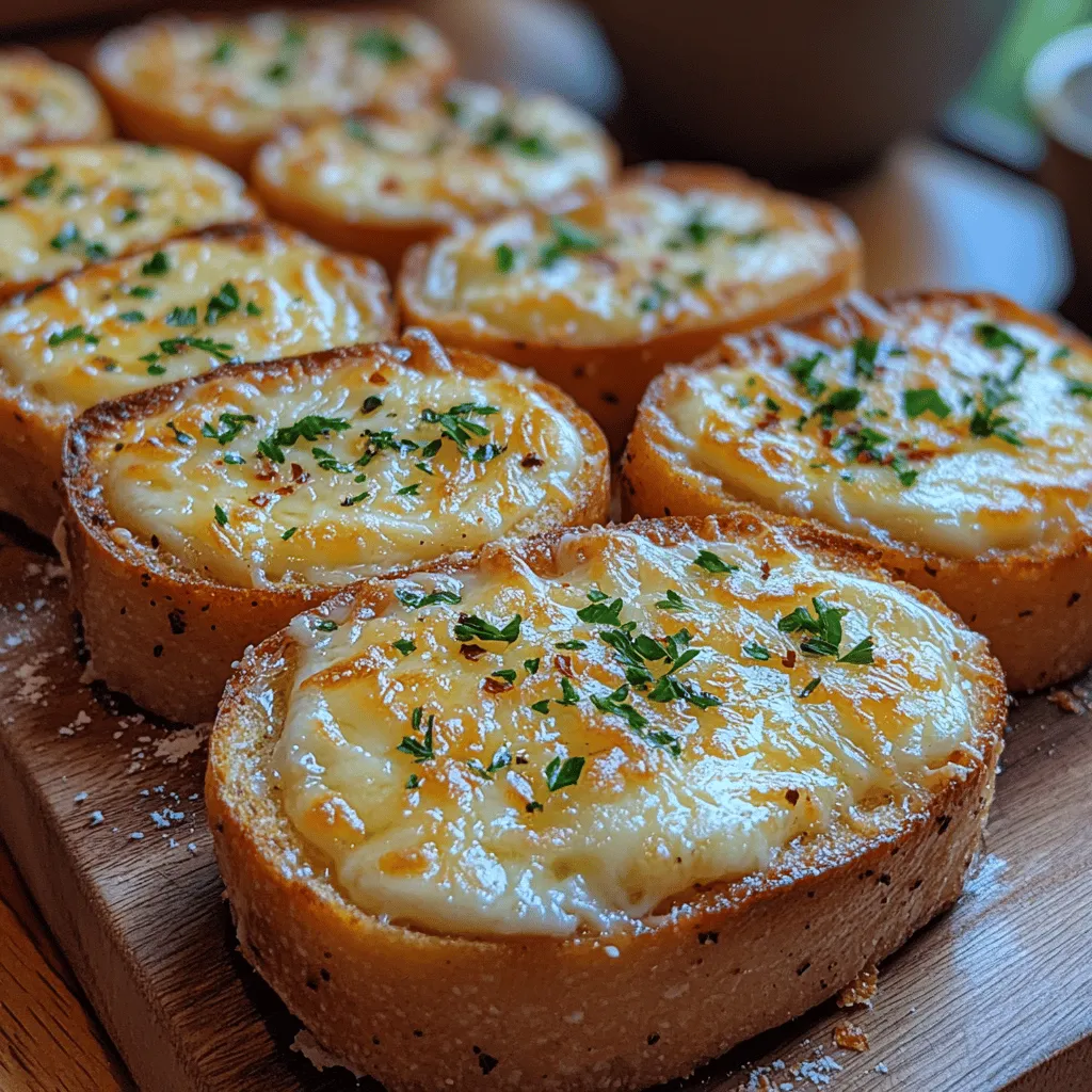 Garlic bread is a culinary classic that has earned its place as a beloved side dish across dining tables worldwide. Whether served alongside a hearty bowl of pasta, a fresh garden salad, or simply enjoyed on its own, garlic bread appeals to the senses with its enticing aroma and comforting flavors. The traditional version, made with crusty bread slathered in butter and garlic, is a staple that many have enjoyed throughout their lives. However, if you're looking to elevate your garlic bread experience, our Cheesy Herb-Infused Garlic Bread recipe is here to take your taste buds on a delightful journey.