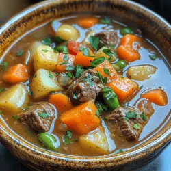 As the seasons shift and the crispness of autumn settles in, there’s an undeniable charm in gathering around a warm bowl of soup. The Hearty Harvest Beef Soup embodies this essence perfectly, blending the rich flavors of tender beef with a medley of seasonal vegetables. It's more than just a meal; it’s a comforting tradition that invites family and friends to savor the warmth of home-cooked nourishment.