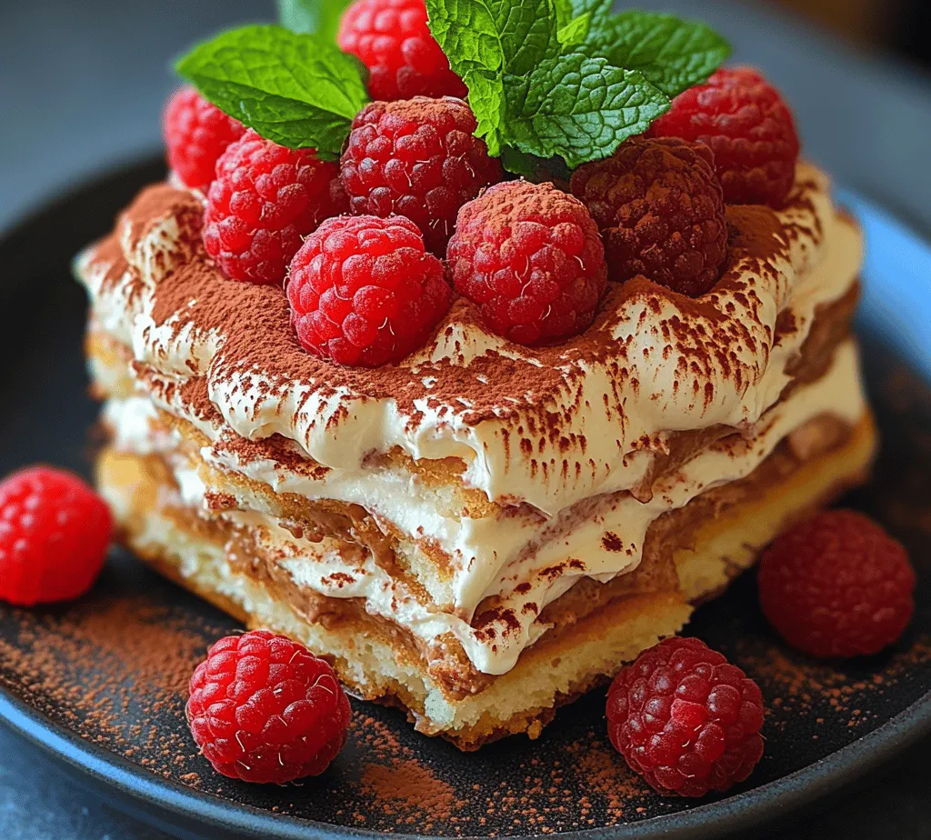 If you’re looking for a dessert that perfectly balances indulgence and refreshment, look no further than the Raspberry Dream Tiramisu. This innovative take on the classic Italian tiramisu combines the luscious creaminess and coffee undertones of the traditional recipe with the vibrant, tart flavor of fresh raspberries. The result is a light, airy dessert that not only pleases the palate but also dazzles the eyes, making it an ideal choice for gatherings, celebrations, or a special treat during the week.