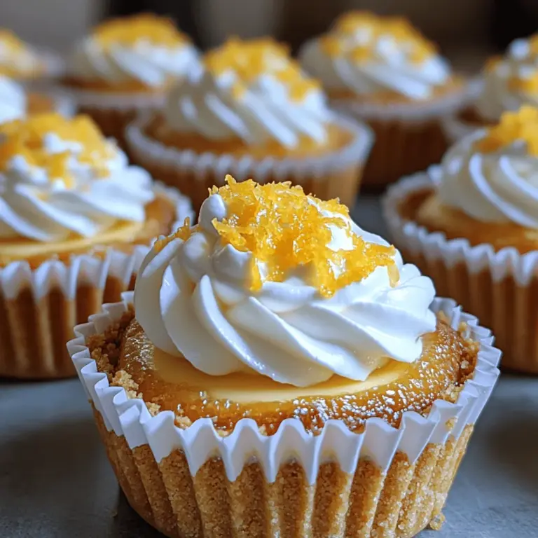 Before we jump into the preparation steps, it’s essential to understand the key ingredients that bring this recipe to life. Each component plays a vital role in achieving the perfect balance of flavor and texture in your mini cheesecakes.