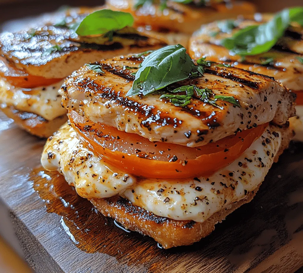 The Chicken Caprese Panini is a culinary delight that brings together the best of classic Italian flavors in a convenient sandwich format. Imagine biting into a warm, crispy panini filled with succulent grilled chicken, creamy mozzarella, ripe tomatoes, and fragrant basil—all harmoniously layered to create a mouthwatering experience. This dish not only satisfies your hunger but also transports your taste buds to the sun-drenched landscapes of Italy with every bite.