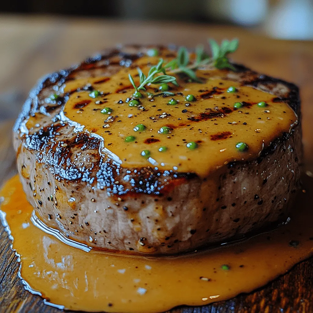 When it comes to fine dining, few dishes can rival the elegance and flavor of filet mignon. This tender cut of meat is revered not only for its buttery texture but also for its ability to absorb and enhance accompanying flavors. One such remarkable enhancement is the zesty peppercorn sauce, which elevates the steak experience to new heights. The combination of juicy filet mignon and a rich, peppery sauce creates a symphony of flavors that is perfect for special occasions and even for making a weeknight dinner feel luxurious. Whether you're celebrating a milestone or simply indulging in a culinary treat, this dish promises to impress and satisfy.