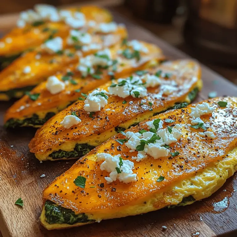 To create the Spinach Feta Delight Omelet, you will need a few key ingredients that not only contribute to the flavor but also offer impressive health benefits.