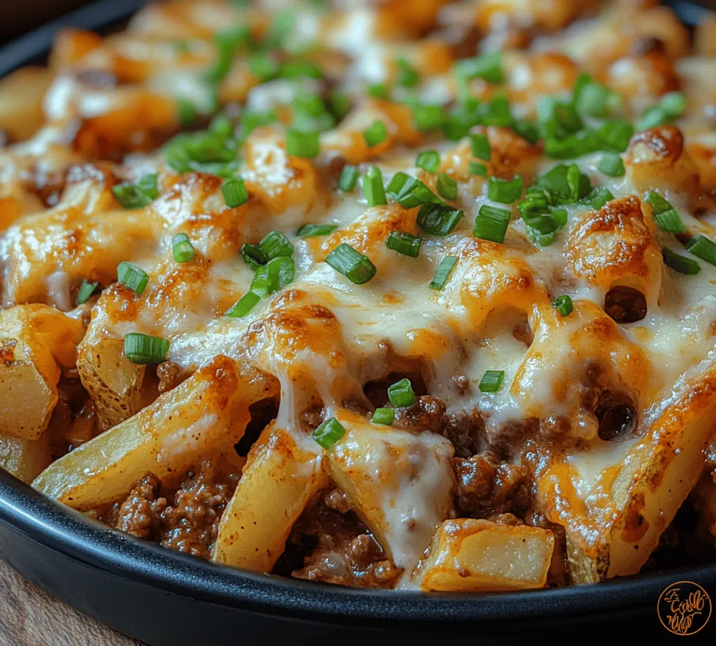 Welcome to a culinary adventure that promises to take your family meals to the next level: the Cheesy French Fry Casserole Delight. This dish combines two beloved comfort foods—French fries and cheese—into a hearty casserole that is perfect for any occasion. Whether you're hosting a casual family dinner, a game day gathering, or simply craving a cozy meal, this casserole brings joy to the table with its gooey, cheesy goodness and crispy textures.