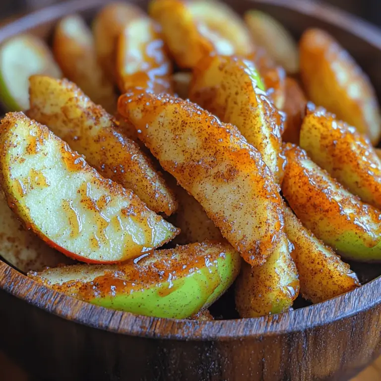 In recent years, air frying has revolutionized the way we cook, providing a delicious alternative to traditional frying methods. This innovative cooking technique utilizes hot air circulation to achieve a crispy exterior while significantly reducing the amount of oil needed. For those looking to indulge in a guilt-free treat, crispy air fryer apple fries present the perfect solution. Not only do they satisfy sweet cravings, but they also offer a healthier dessert or snack option that is easy to prepare and incredibly enjoyable.