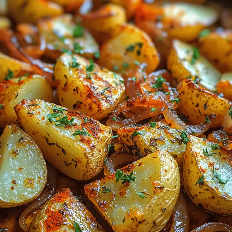 If you're on the lookout for a side dish that perfectly balances flavor, texture, and health, look no further than crispy herb-infused oven fried potatoes and onions. This delightful dish not only tantalizes the taste buds with its crispy exterior and tender interior but also elevates any meal it accompanies, from grilled meats to fresh salads. The magic of this recipe lies in its simplicity and the way it transforms humble ingredients into something truly special.