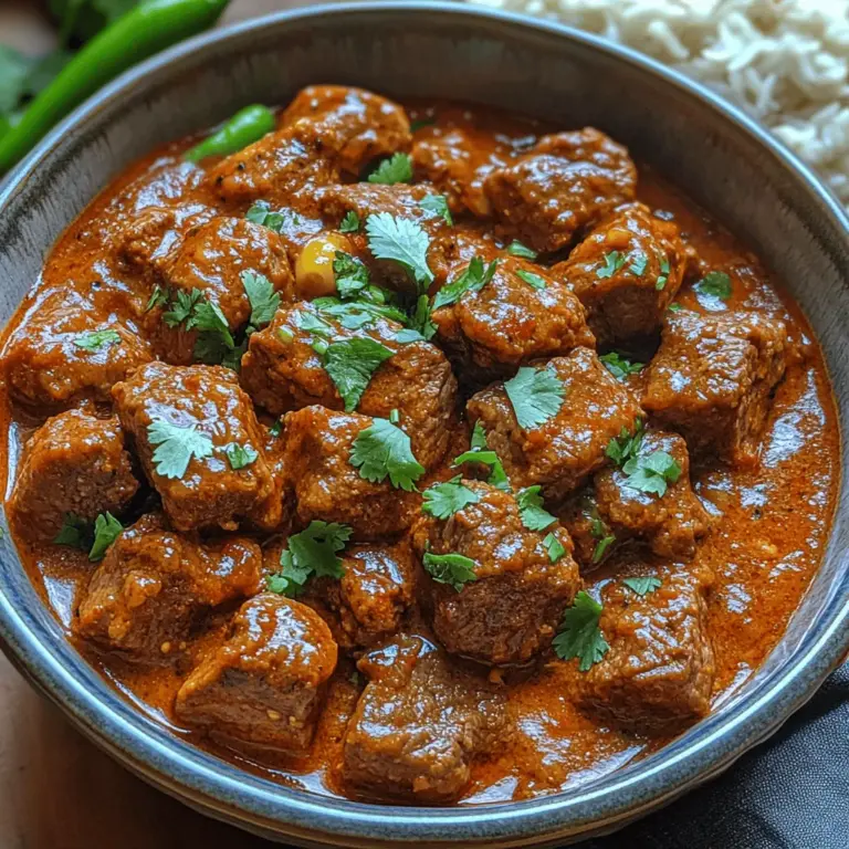 Beef Vindaloo, a dish that evokes a rich tapestry of flavors and traditions, is a traditional Indian recipe that has garnered immense popularity across the globe. Hailing from the coastal state of Goa, this dish is renowned for its spicy and tangy flavor profile, which tantalizes the taste buds and leaves an indelible mark on anyone who indulges in its bold taste. The roots of Beef Vindaloo can be traced back to the Portuguese colonization of India, where the dish has evolved over centuries, melding various culinary influences into a unique and delicious offering that is cherished by many.