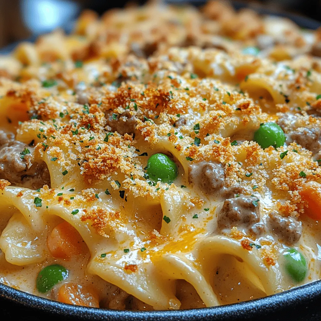 When it comes to comfort food, few dishes evoke the same warmth and nostalgia as a hearty casserole. Among the many variations, the Heavenly Creamy Beef Noodle Casserole stands out as an absolute favorite, combining rich flavors and satisfying textures in one delightful dish. This recipe is not just about filling your stomach; it’s about creating memories around the dining table, bringing families together during weeknight dinners, and providing a sense of home.
