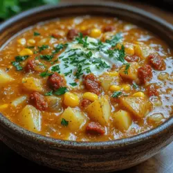 To create the perfect bowl of Creamy Chorizo Potato Soup, it’s essential to understand the role of each ingredient. Let’s explore the key components that make this dish so delightful.