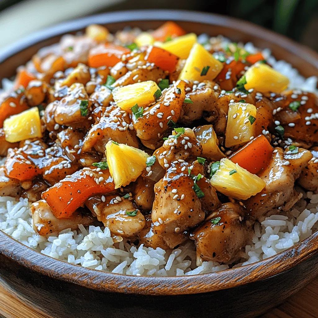 Imagine the inviting aroma of sweet and savory chicken wafting through your home, a tantalizing promise of a delicious meal that awaits. Welcome to the world of Aloha Sweet Hawaiian Crockpot Chicken! This delightful dish combines the richness of tender chicken thighs with the tropical sweetness of pineapple, making it a perfect centerpiece for family dinners or gatherings with friends. Utilizing a crockpot not only simplifies the cooking process but also allows the flavors to meld beautifully, creating a hassle-free yet impressive dish that anyone can master.