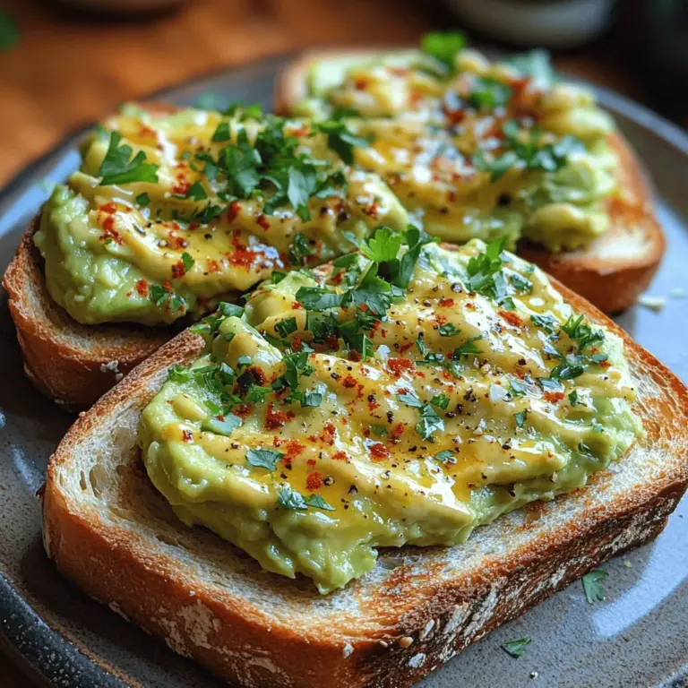 Avocado toast has emerged as a beloved staple in homes and cafes around the globe, celebrated for its simplicity and versatility. This classic dish combines the creamy richness of ripe avocados with the satisfying crunch of toasted bread, making it a perfect choice for breakfast, a mid-day snack, or even a light lunch. Whether enjoyed plain or adorned with various toppings, avocado toast can be tailored to suit any palate. Its popularity has soared in recent years, becoming a go-to dish for health-conscious eaters and foodies alike. In this article, we will delve into the origins of avocado toast, uncover its nutritional benefits, and provide a detailed step-by-step guide to crafting your own delicious version.