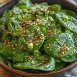 Korean cuisine is celebrated for its vibrant flavors, fresh ingredients, and healthful dishes. At the heart of this culinary tradition lies a commitment to using seasonal produce, which brings a delightful variety of textures and tastes to the table. One such dish that embodies this philosophy is the Fresh & Flavorful Korean Spinach Salad, known as "Sigeumchi Namul." This salad is more than just a side dish; it represents a harmonious balance of taste and nutrition, making it a beloved staple in Korean households.