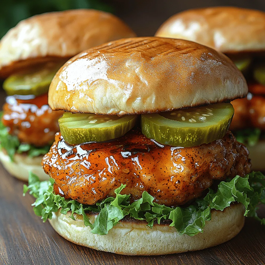 If you’re in search of a deliciously spicy yet sweet sandwich that’s sure to impress, look no further than Nashville Hot Honey Chicken Sliders. This mouthwatering dish is a delightful twist on classic Southern fried chicken, infusing it with a fiery kick and a drizzle of honey that creates a symphony of flavors. Perfect for game days, casual family dinners, or any gathering where you want to serve something truly special, these sliders are not only easy to prepare but even easier to devour.