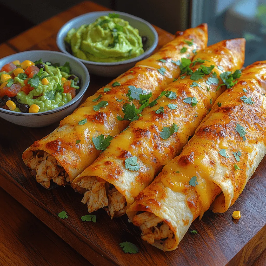 Welcome to the delightful world of taquitos, a beloved Mexican dish that offers a perfect blend of flavors and textures wrapped in a crispy tortilla. While traditionally, taquitos are deep-fried to achieve that golden-crisp finish, we’re taking a healthier approach with our crispy oven-baked chicken taquitos. This method not only reduces the amount of oil used but also allows you to enjoy this delicious treat without the guilt often associated with fried foods.