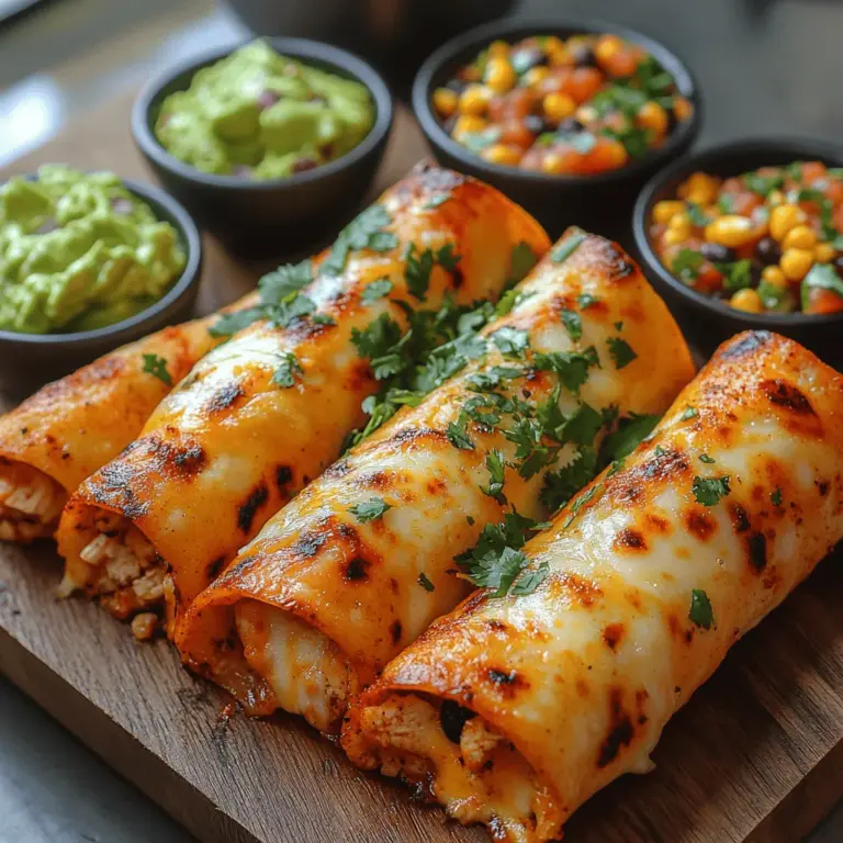 Welcome to the delightful world of taquitos, a beloved Mexican dish that offers a perfect blend of flavors and textures wrapped in a crispy tortilla. While traditionally, taquitos are deep-fried to achieve that golden-crisp finish, we’re taking a healthier approach with our crispy oven-baked chicken taquitos. This method not only reduces the amount of oil used but also allows you to enjoy this delicious treat without the guilt often associated with fried foods.