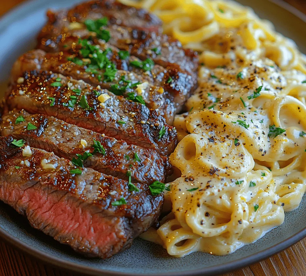If you're searching for a dish that embodies indulgence and sophistication, look no further than our recipe for Tender Steak Meets Creamy Pasta. This culinary delight perfectly marries the rich flavors of a succulent steak with the comforting creaminess of pasta, creating a meal that’s both lavish and satisfying. Whether you're planning a romantic dinner for two, celebrating a special occasion, or simply wanting to treat yourself to a luxurious night in, this recipe is sure to impress.