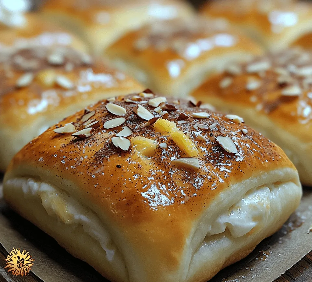 If you’re looking to impress your guests with a dessert that marries tropical flavors with a touch of elegance, the King’s Hawaiian Cheesecake Danish is a delightful choice. This indulgent treat combines the soft, sweet texture of King’s Hawaiian Sweet Bread Rolls with a creamy, tangy cheesecake filling, creating a dessert that is both comforting and sophisticated. Perfect for casual gatherings, brunches, or special occasions, this recipe showcases how easy yet impressive baking can be.