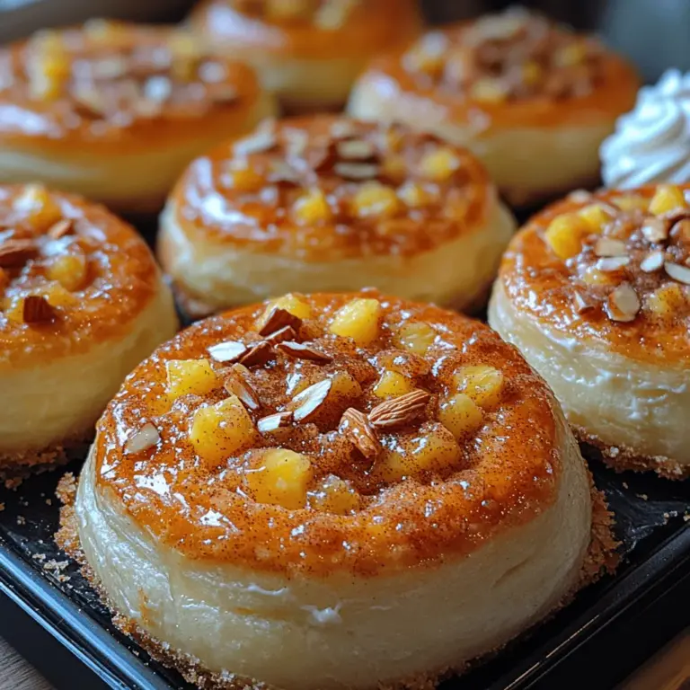 If you’re looking to impress your guests with a dessert that marries tropical flavors with a touch of elegance, the King’s Hawaiian Cheesecake Danish is a delightful choice. This indulgent treat combines the soft, sweet texture of King’s Hawaiian Sweet Bread Rolls with a creamy, tangy cheesecake filling, creating a dessert that is both comforting and sophisticated. Perfect for casual gatherings, brunches, or special occasions, this recipe showcases how easy yet impressive baking can be.