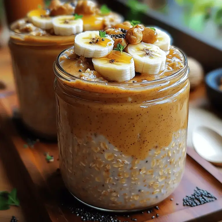 If you're on the lookout for a breakfast that is not only delicious but also packs a nutritional punch, then the Creamy Peanut Butter Banana Delight Oats recipe is just what you need. This delightful dish combines the wholesome goodness of oats with the rich creaminess of peanut butter and the natural sweetness of ripe bananas. It’s a breakfast that caters to both your taste buds and your health, making it an ideal choice for busy mornings or leisurely weekends.