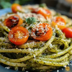 In recent years, homemade pasta dishes have surged in popularity, capturing the hearts and appetites of food enthusiasts around the globe. The appeal lies not only in the comforting embrace of fresh pasta but also in the ability to tailor flavors and ingredients to personal preferences. Among the myriad of pasta recipes, Basil Bliss Pesto Pasta stands out as a vibrant and fresh option that elevates your dining experience. This delightful dish combines the earthy richness of freshly made pasta with the aromatic essence of homemade pesto, creating a meal that is both satisfying and wholesome.