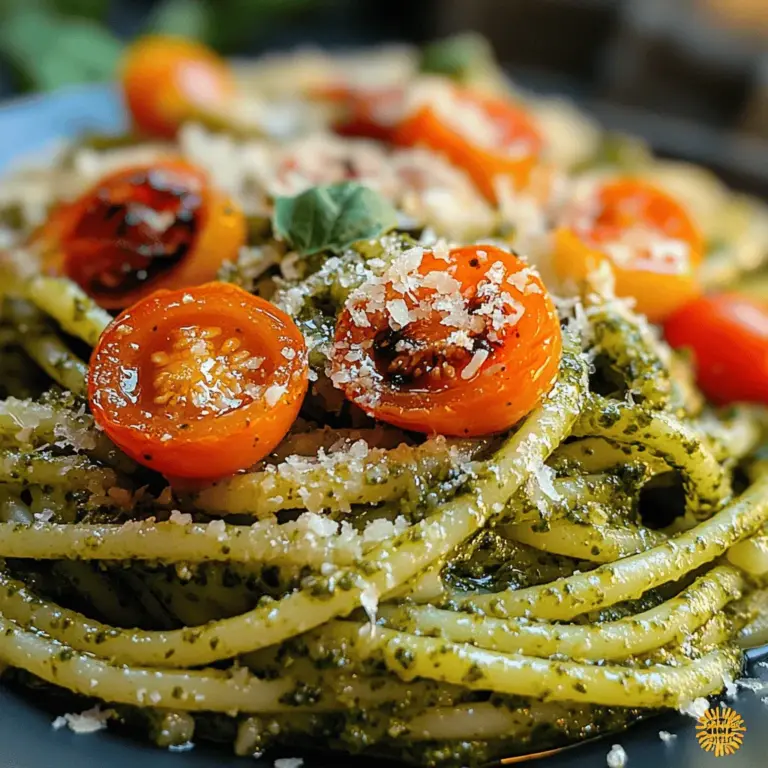 In recent years, homemade pasta dishes have surged in popularity, capturing the hearts and appetites of food enthusiasts around the globe. The appeal lies not only in the comforting embrace of fresh pasta but also in the ability to tailor flavors and ingredients to personal preferences. Among the myriad of pasta recipes, Basil Bliss Pesto Pasta stands out as a vibrant and fresh option that elevates your dining experience. This delightful dish combines the earthy richness of freshly made pasta with the aromatic essence of homemade pesto, creating a meal that is both satisfying and wholesome.