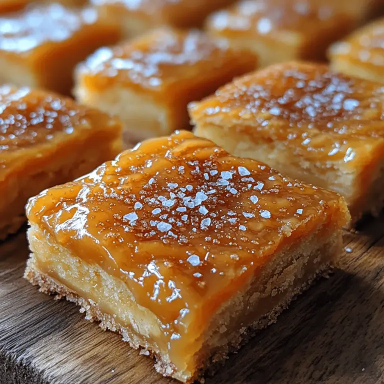 In recent years, salted caramel has emerged as one of the most beloved flavors in the dessert world. Its unique combination of sweetness and savory saltiness appeals to a wide range of palates, making it a favorite in everything from candies to cakes. Among the plethora of salted caramel desserts, Salted Caramel Butter Bars stand out as a particularly indulgent treat. These buttery, chewy bars are layered with rich salted caramel, creating a dessert that is both satisfying and utterly delicious.