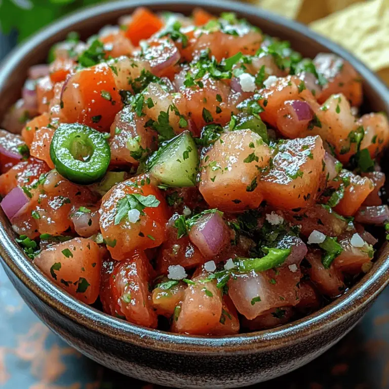 To create the ultimate Fresh Chunky Salsa Fiesta, you'll want to gather a selection of fresh ingredients that will contribute to its bold and colorful profile. Each component plays a vital role in creating a balanced, delicious salsa that highlights the freshness of its ingredients.