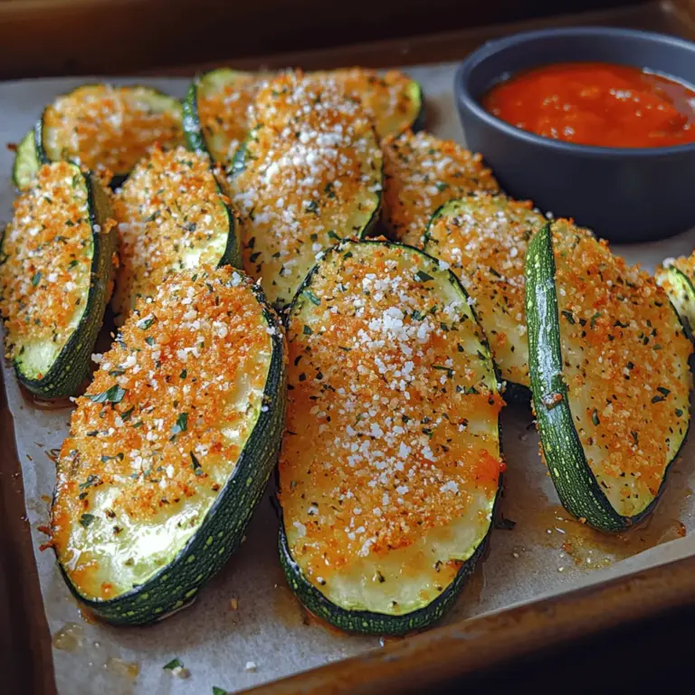 In a world where healthy snacks are often hard to find, crispy zucchini fries stand out as a delightful option that satisfies both cravings and nutritional needs. These fries are not just an excellent choice for health-conscious individuals but also a fantastic way to introduce more vegetables into your diet without sacrificing taste. This blog post will explore the art of making crispy zucchini fries, highlighting the perfect blend of flavors and textures that make them an irresistible treat. Whether you're seeking a guilt-free snack or a side dish to complement your meal, this recipe will guide you through each step of creating these delicious fries.