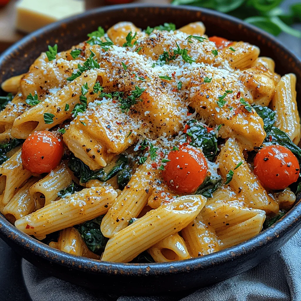 Garlic Butter Chicken Pasta is a delightful dish that effortlessly combines comfort and elegance, making it a favorite among food lovers everywhere. This creamy pasta recipe, infused with the rich flavors of garlic and butter, serves as a perfect meal for family dinners, romantic date nights, or special occasions. Its versatility allows it to be tailored with various ingredients, making it suitable for any palate.
