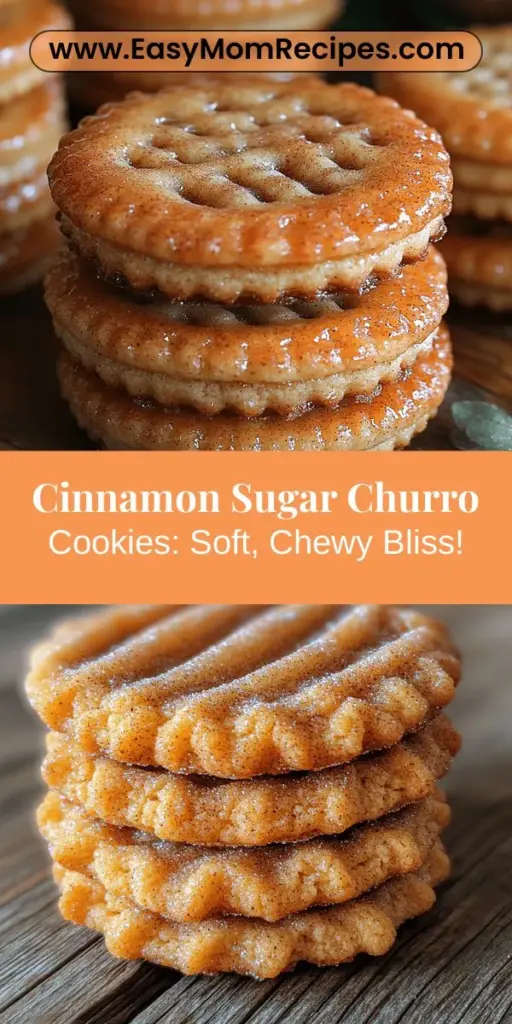 Discover the joy of baking with soft and chewy cinnamon sugar churro cookies, a delightful treat that merges the crispy, sugary goodness of traditional churros with the comforting texture of cookies. These irresistible sweets are not only easy to make at home but also boast a unique flavor profile that's sure to impress. Learn about the essential ingredients, step-by-step instructions, and tips to achieve that perfect balance of soft interior and crunchy exterior in every bite. Enjoy your baking adventure and share these delightful cookies with friends and family!