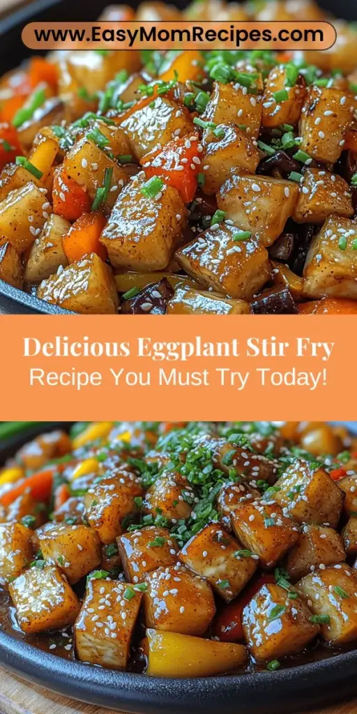 Embark on a culinary adventure with our Smokin' Sweet & Savory Eggplant Stir Fry, a vibrant plant-based dish that's perfect for all dietary preferences. Featuring tender eggplant and a medley of colorful vegetables, this stir fry is packed with flavor and health benefits. With aromatic garlic and ginger, plus a delicious sauce that strikes a perfect sweet-savory balance, this dish is a delightful addition to your meal rotation. Dive into the joy of cooking with fresh ingredients and enjoy a nutritious feast that's sure to impress.