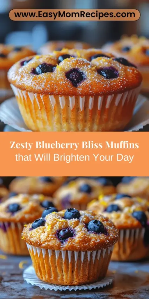 Indulge in the delightful world of baking with Zesty Blueberry Bliss Muffins, a perfect treat for any occasion. This easy recipe combines the sweetness of fresh blueberries with the refreshing zest of lemon for a burst of flavor in every bite. Ideal for breakfast, brunch, or a wholesome snack, these muffins are not only delicious but also nutrient-rich. Elevate your baking game and fill your kitchen with a warm, inviting aroma that will make everyone smile. Enjoy the joy of homemade goodness!