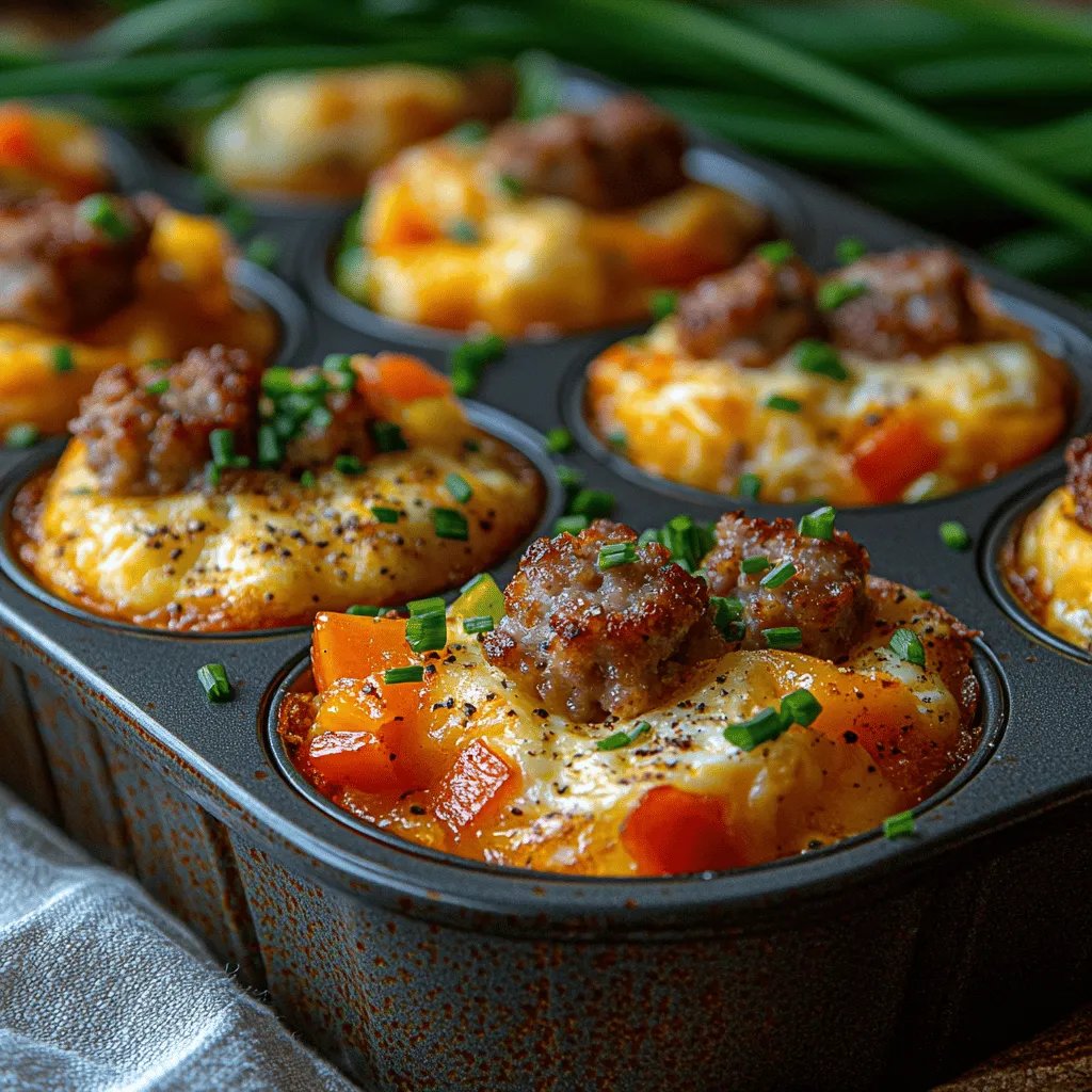 When it comes to crafting the perfect mini breakfast omelets, the choice of ingredients plays a pivotal role in both flavor and nutrition. Here’s a closer look at the essential components that will make your omelets not only delicious but also healthy.