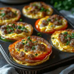 When it comes to crafting the perfect mini breakfast omelets, the choice of ingredients plays a pivotal role in both flavor and nutrition. Here’s a closer look at the essential components that will make your omelets not only delicious but also healthy.