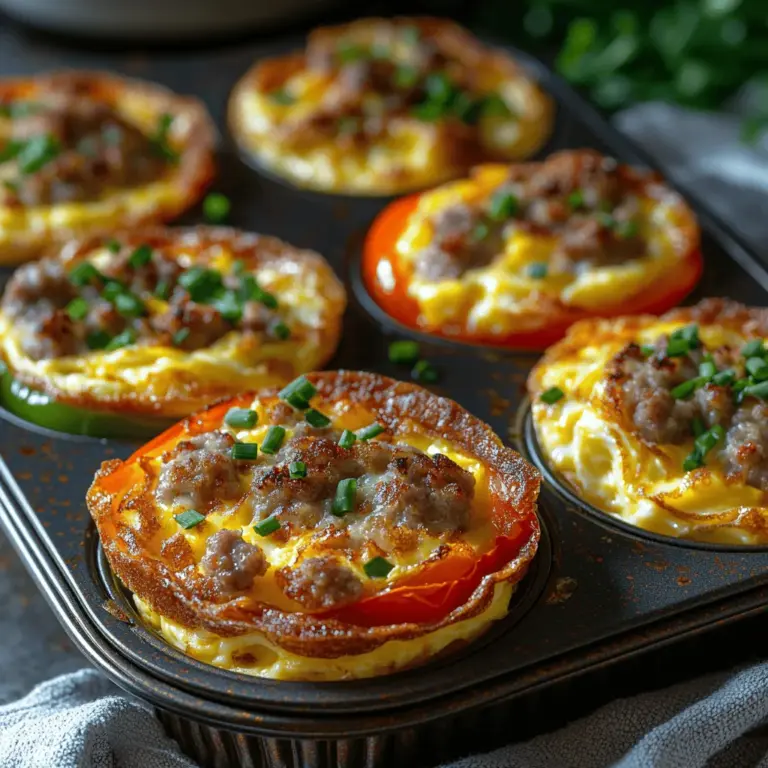 When it comes to crafting the perfect mini breakfast omelets, the choice of ingredients plays a pivotal role in both flavor and nutrition. Here’s a closer look at the essential components that will make your omelets not only delicious but also healthy.