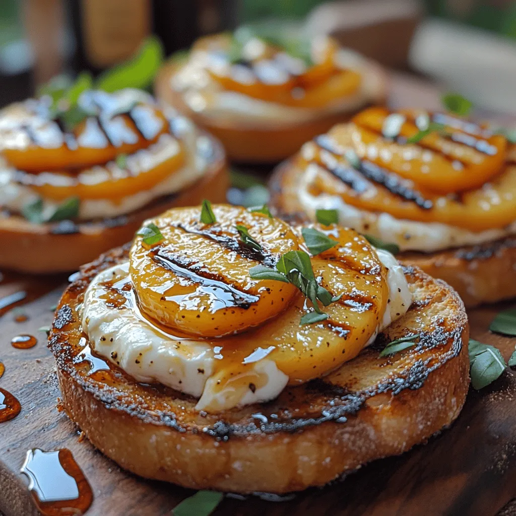 Start by selecting ripe peaches, as mentioned earlier. To prepare them for grilling, you need to wash them thoroughly and then slice them in half, removing the pit. If you prefer, you can cut them into wedges for easier grilling.