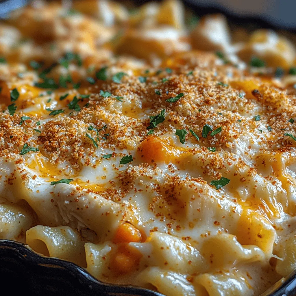 Casseroles have long been a staple in family homes, known for their ability to bring everyone together around the dinner table. Among the myriad of casserole recipes available, the Cheesy Delight Baked Chicken Noodle Casserole stands out as a comforting, crowd-pleasing dish that combines rich flavors and satisfying textures. This recipe is perfect for busy weeknights, family gatherings, or potluck parties, making it a reliable choice for any occasion.
