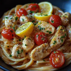 If you're looking for a meal that embodies the perfect balance of zest, savoriness, and creaminess, look no further than the Zesty One-Pot Lemon Chicken Pasta. This delightful dish combines the tangy brightness of fresh lemon with tender chicken and a creamy sauce, all while being effortlessly prepared in just one pot. The appeal of this recipe goes beyond its flavors; its convenience makes it a go-to for busy weeknights or gatherings where you want to impress without spending hours in the kitchen.