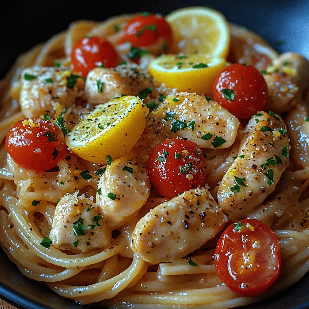 If you're looking for a meal that embodies the perfect balance of zest, savoriness, and creaminess, look no further than the Zesty One-Pot Lemon Chicken Pasta. This delightful dish combines the tangy brightness of fresh lemon with tender chicken and a creamy sauce, all while being effortlessly prepared in just one pot. The appeal of this recipe goes beyond its flavors; its convenience makes it a go-to for busy weeknights or gatherings where you want to impress without spending hours in the kitchen.