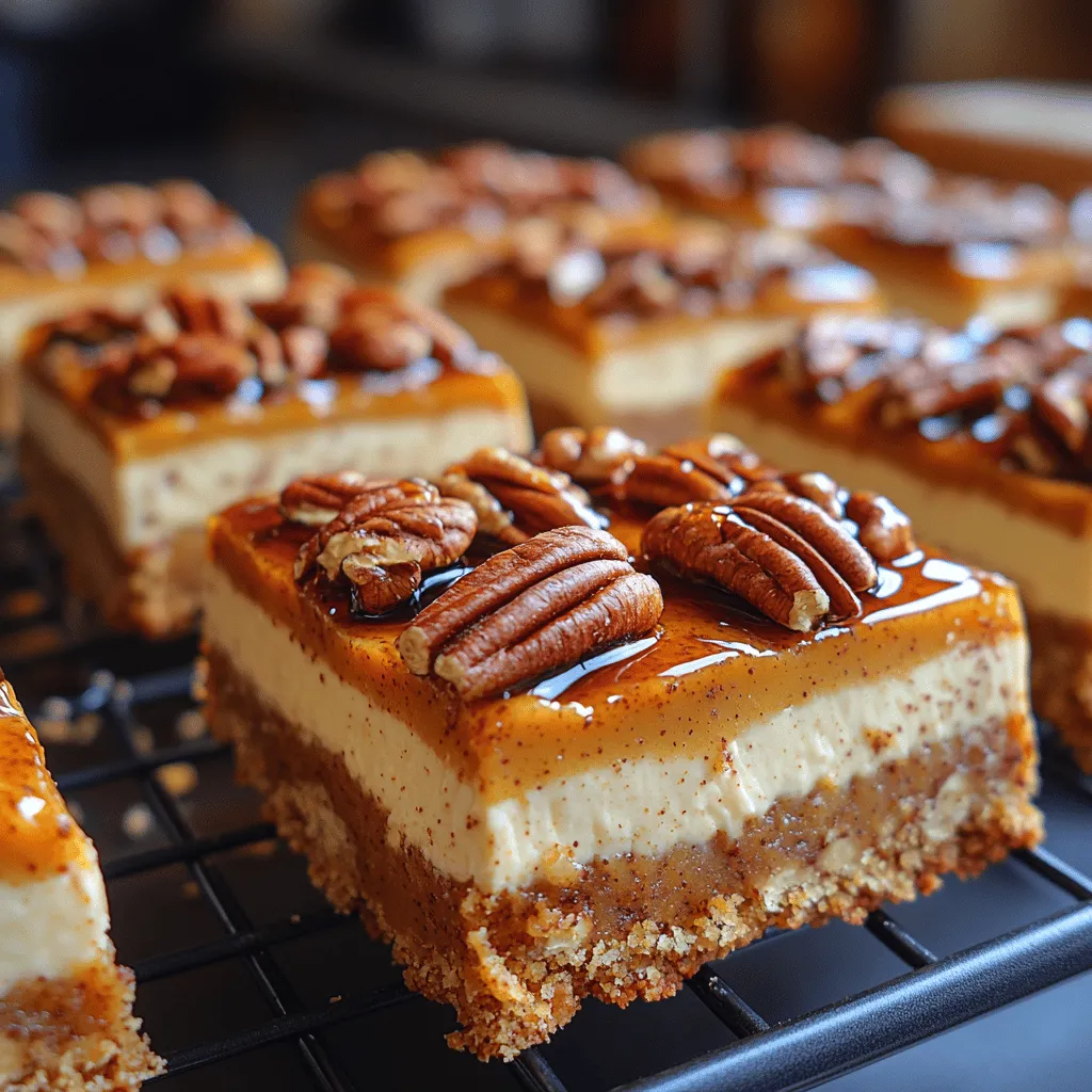 As the leaves begin to change and the air turns crisp, our culinary focus shifts towards comforting, fall-inspired desserts that evoke the warmth and nostalgia of the season. Among the myriad of flavors that define autumn, pumpkin reigns supreme. This versatile ingredient is not only the star of classic pies but also shines in a variety of treats, making it a favorite for holiday gatherings and cozy family dinners alike. One such delightful creation is the Deliciously Decadent Pumpkin Maple Cream Cheese Bars, a dessert that expertly marries the rich flavors of pumpkin with the sweet, earthy notes of maple syrup and the luscious creaminess of cream cheese.
