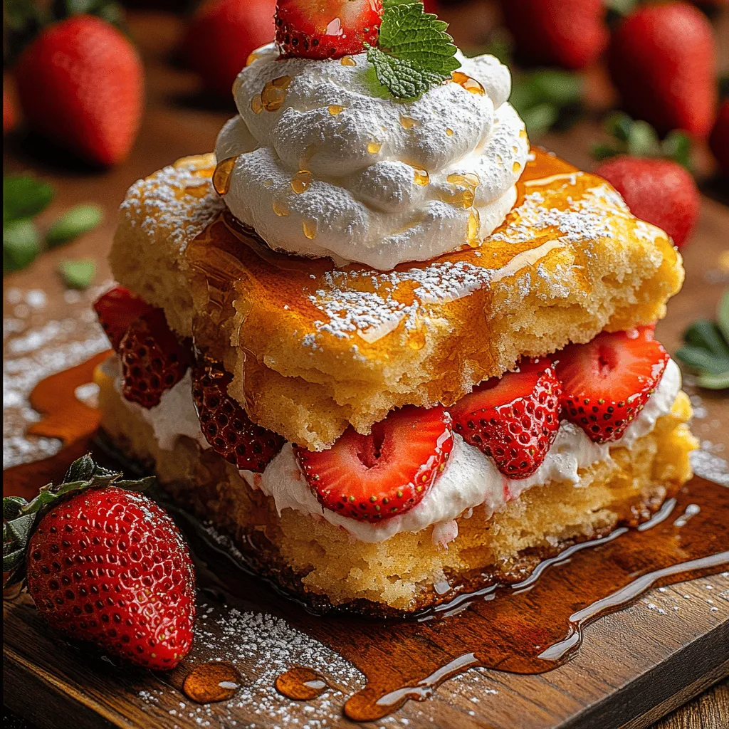 Strawberry Bliss Shortcake is a quintessential dessert that has captured the hearts and taste buds of many throughout the years. This delightful treat is renowned for its perfect balance of sweet, juicy strawberries, rich and fluffy whipped cream, and tender, buttery shortcake. Whether served at a casual family dinner, a summer picnic, or a more formal gathering, Strawberry Bliss Shortcake brings a touch of sweetness and elegance to any occasion. With its vibrant flavors and appealing presentation, it’s no wonder this dessert remains a favorite among dessert lovers of all ages.