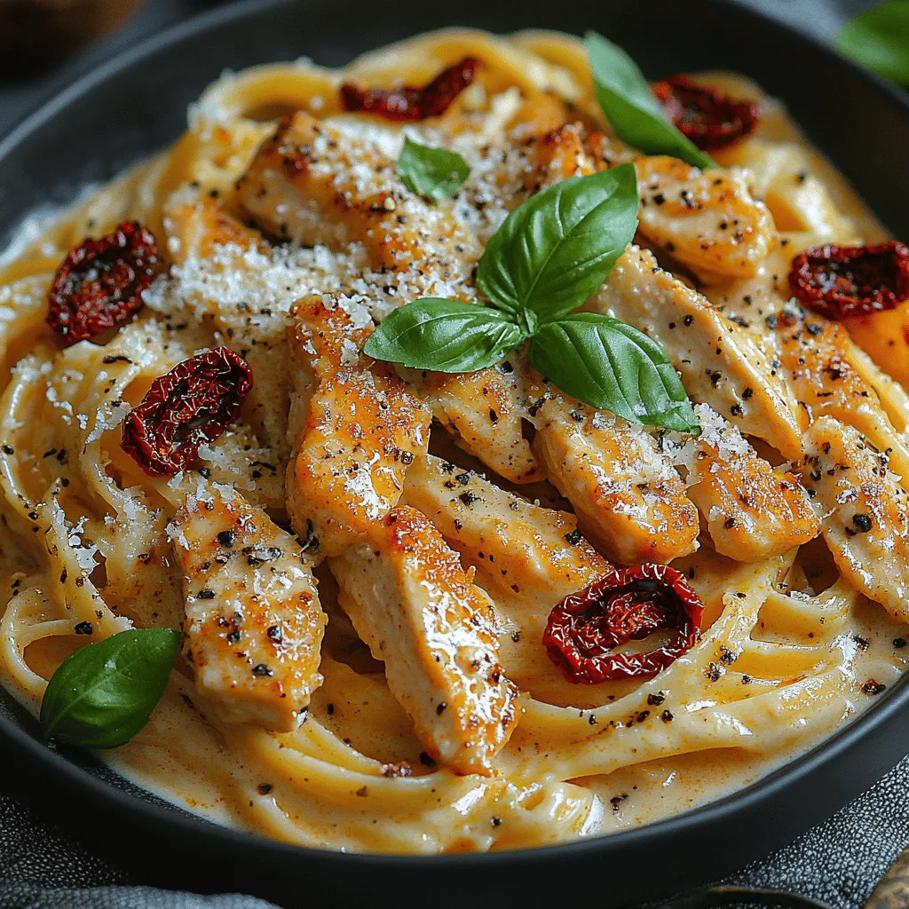 When it comes to comfort food, few dishes hit the mark quite like creamy sun-dried tomato chicken pasta. This delightful recipe brings together tender chicken, vibrant sun-dried tomatoes, and a luxurious creamy sauce that envelops perfectly cooked pasta. It's a dish that not only satisfies the palate but also warms the heart, making it a favorite for family dinners, weeknight meals, or dinner parties alike.