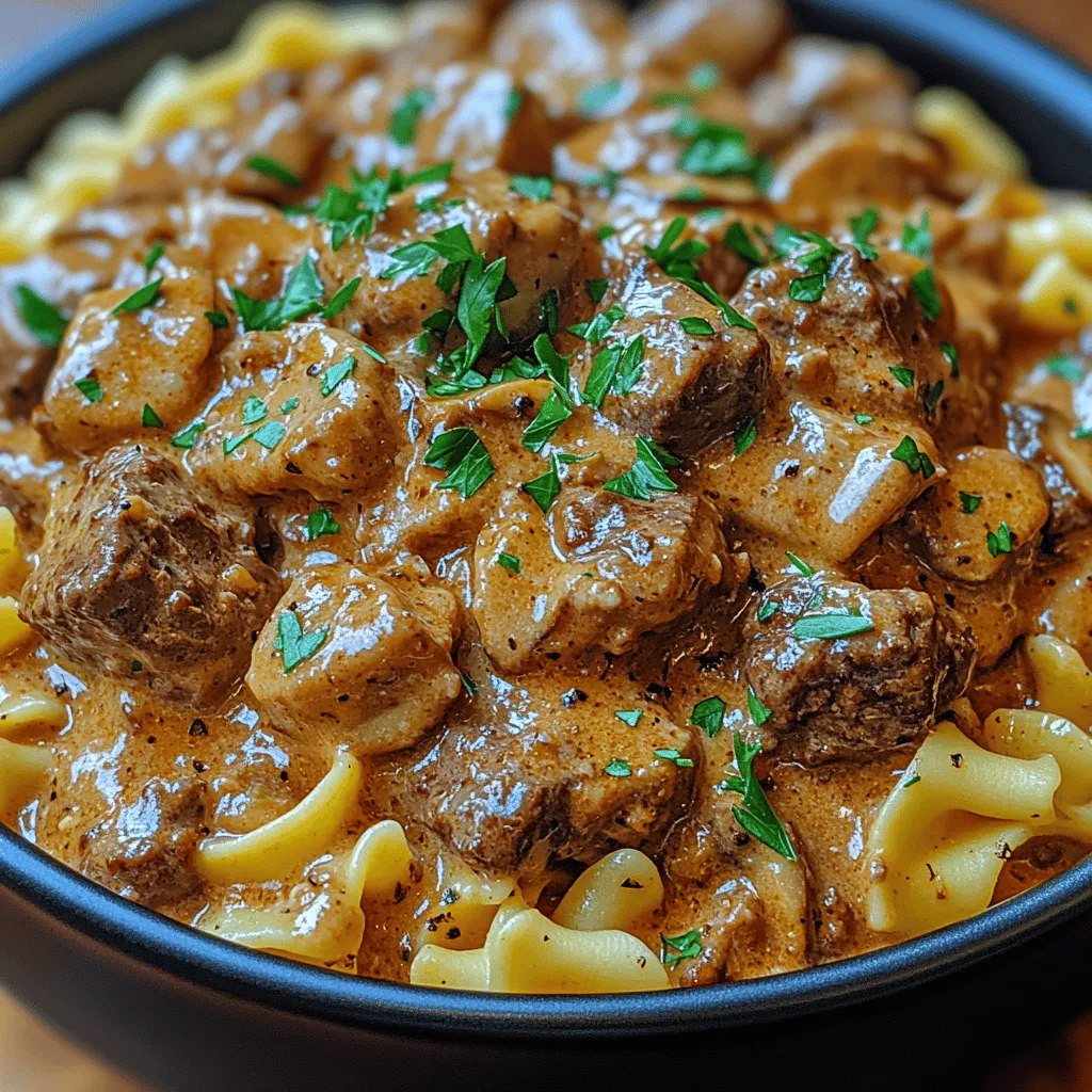 Beef stroganoff is a timeless dish that has warmed hearts and stomachs for generations. This classic comfort food, with its tender beef, rich sauce, and creamy texture, is a staple in many households. Its appeal lies not just in its delicious flavors but also in its versatility, making it a favorite for family dinners, special occasions, or as a cozy meal on a chilly evening.