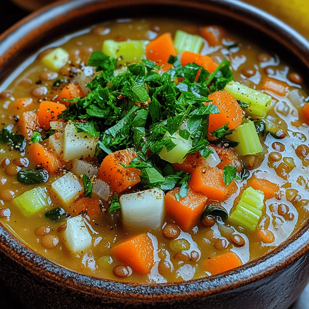 In a world increasingly focused on health-conscious eating, lentils have emerged as a powerhouse ingredient that deserves a prominent place in your kitchen. Packed with protein, fiber, and essential nutrients, lentils are not only a staple in vegetarian and vegan diets, but they also offer a hearty, comforting option for anyone seeking a nutritious meal. This is where the Lively Lentil Delight Soup comes in—a warm, satisfying dish that showcases the versatility of lentils while delivering a delightful explosion of flavors.