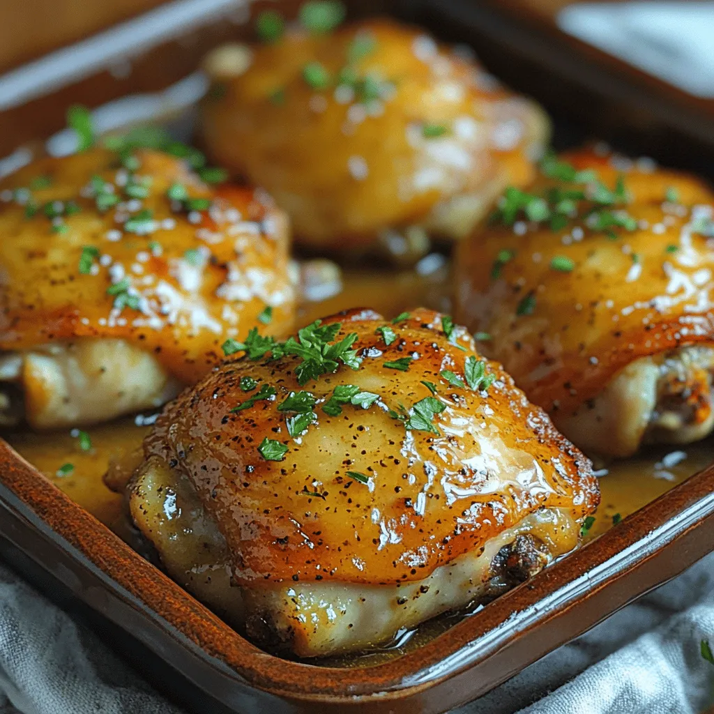 Honey mustard glazed chicken thighs are a delightful dish that perfectly marries sweet and tangy flavors, making it a favorite among both casual cooks and culinary enthusiasts. The combination of honey’s natural sweetness and the sharp bite of Dijon mustard creates a glaze that elevates the humble chicken thigh to new culinary heights. This dish is not just about flavor; it also showcases the versatility and ease of preparation that make it suitable for a wide range of occasions—from a cozy weeknight dinner to a festive gathering with friends and family.