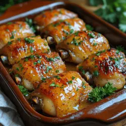 Honey Mustard Glazed Chicken Thighs Recipe