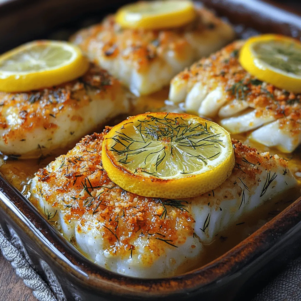 Looking for a light and refreshing dish that’s both simple to prepare and bursting with flavor? Look no further than zesty baked lemon dill cod fillets. This delightful recipe showcases the delicate, flaky texture of fresh cod, enhanced by the bright notes of lemon and the aromatic qualities of dill. It’s a perfect balance of flavors that not only tantalizes your taste buds but also nourishes your body.