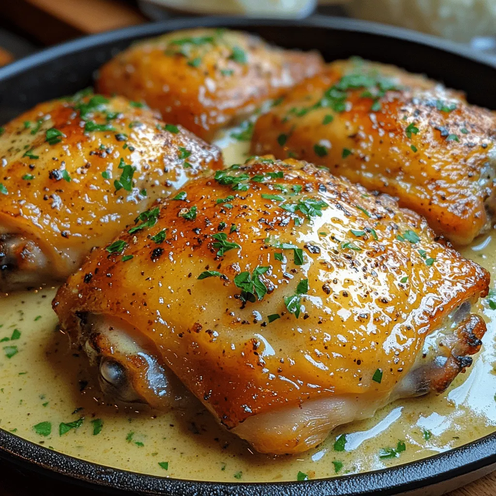 To truly appreciate the depth of flavor in Creamy Garlic Herb Chicken Thighs, it is essential to understand the role of each ingredient. This recipe highlights the importance of quality components to create a dish that is not only delicious but also nutritious.