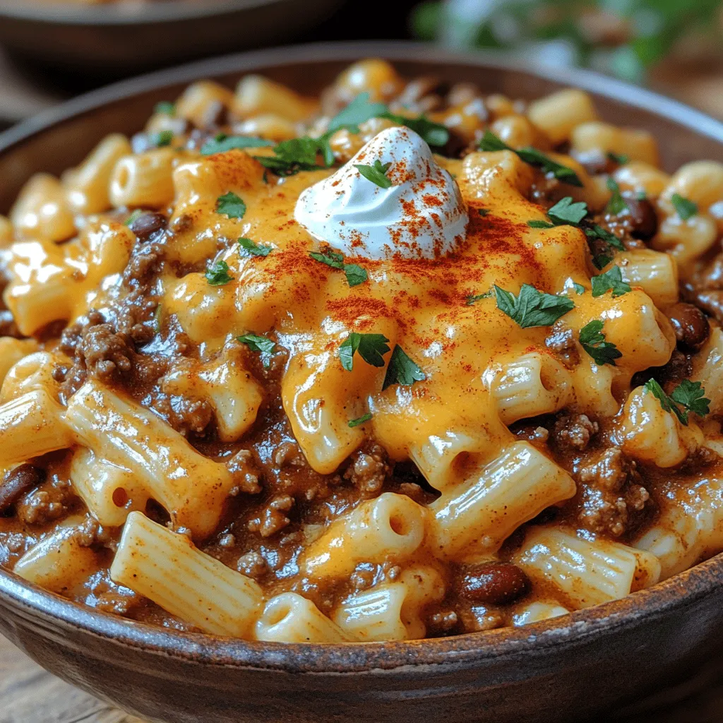 To create the perfect Spicy Cheesy Chili Mac Delight, it’s essential to use high-quality ingredients that contribute to the dish's flavor and texture. Let’s break down each component of this delicious recipe.